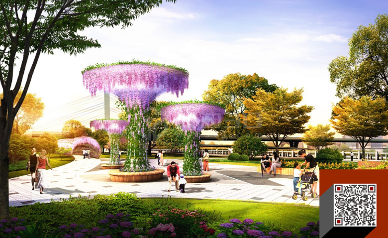 公園3d建模