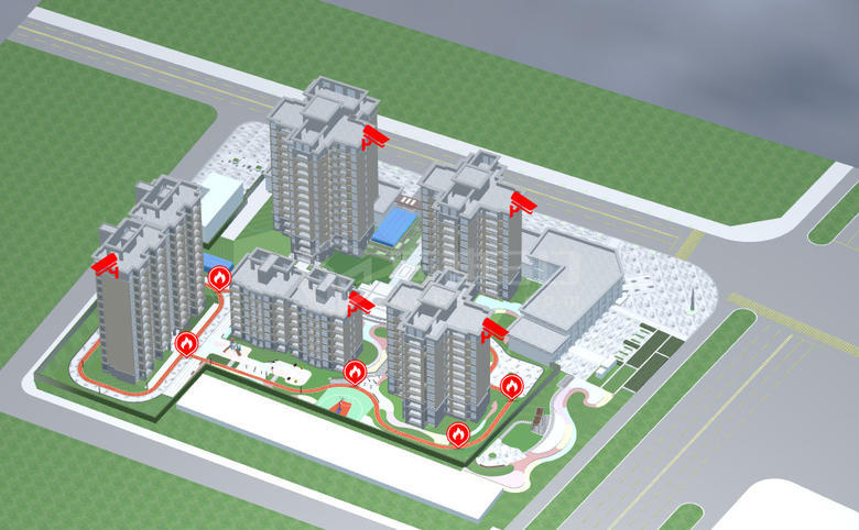 智慧園區(qū)安防3D監(jiān)控系統(tǒng)