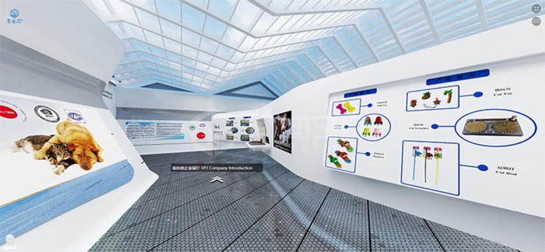 11寵物用品公司線上vr展廳