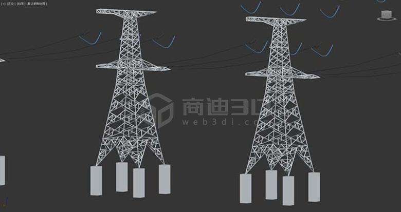變電站3D模型