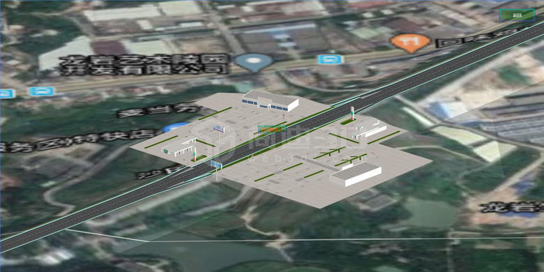高速路3D地图 高速路3D地图