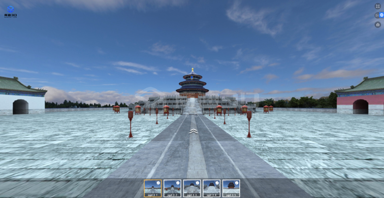 VR全景鳥瞰3D展示