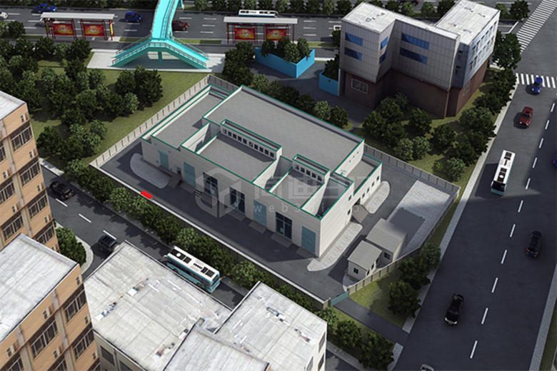 核电站3D建模可视化线上三维模型虚拟展示