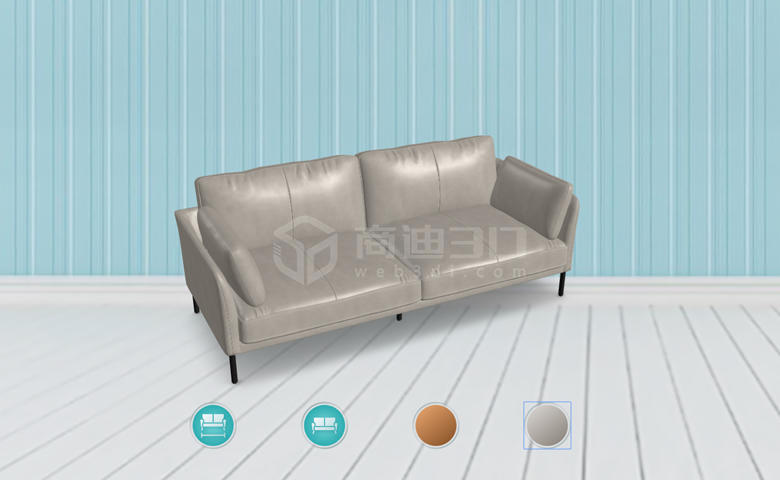 沙发3dvr模型虚拟现实全景线上展示