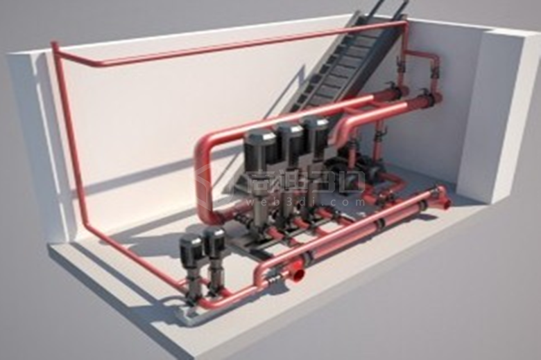 工业3D可视化建模设备三维立体模型解决方案