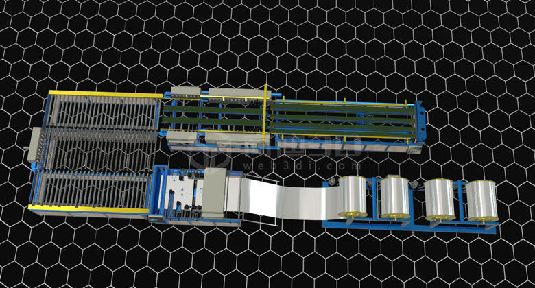 生产线3D物联网管理系统丨三维可视化解决方案