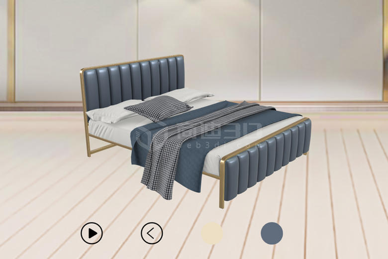 床Web3D模型展現(xiàn)