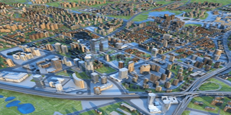 VR全景图新型智慧城市3D可视化建设