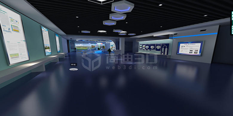 VR企业全景线上互动虚似3D可视化展厅