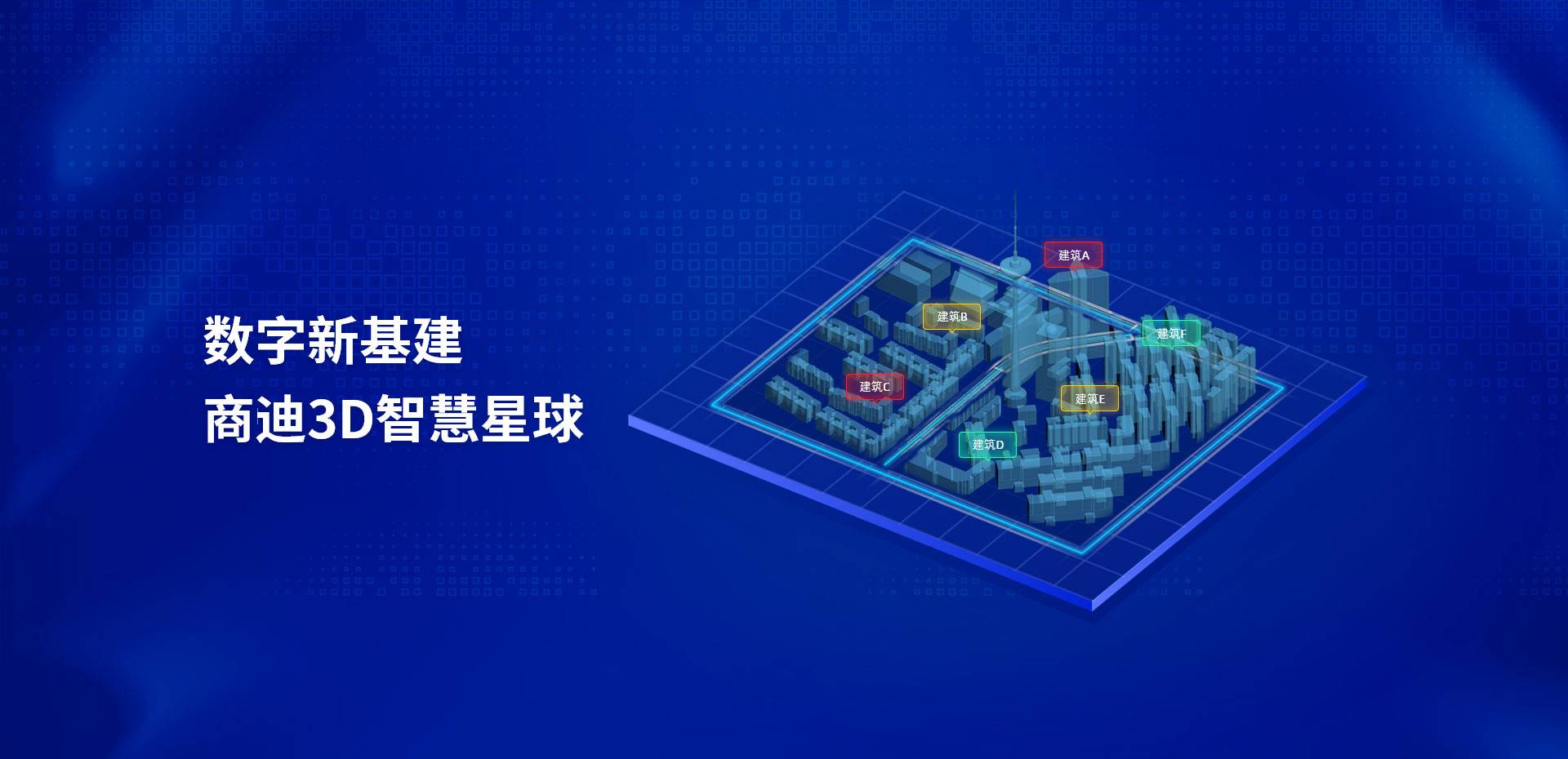 智慧城市3D可视化大屏管理系统