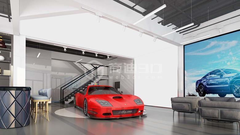 汽车3D建模VR模型虚拟交互三维展馆