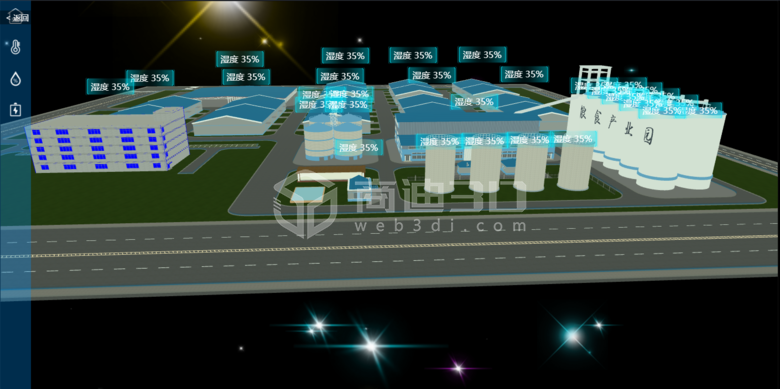 智慧城市3D数字孪生技术应用