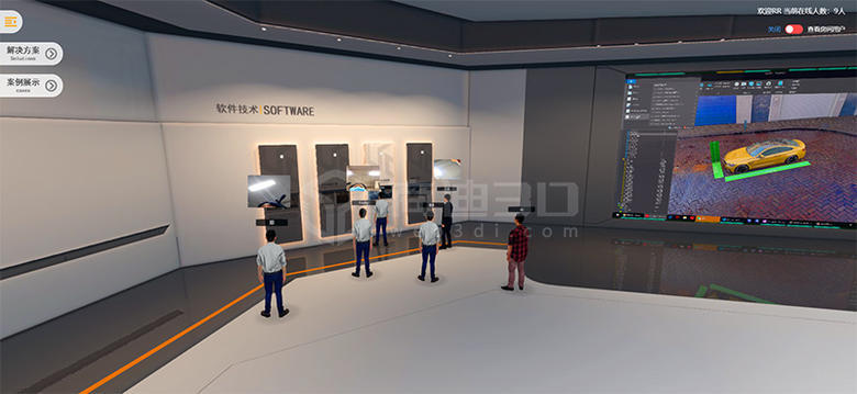3D数字化虚拟展厅破传统视觉传播