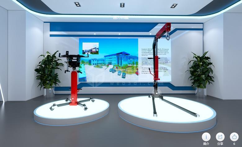 3d数字展厅：vr虚拟现实展厅中的产品展示
