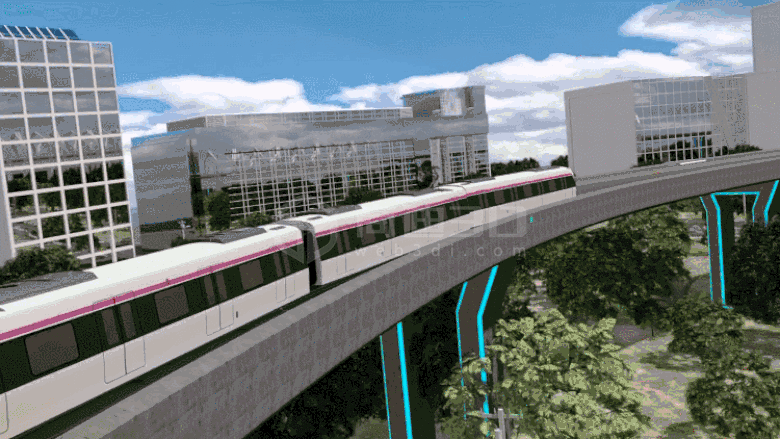 重慶輕軌列車：一部動畫宣傳視頻的制作