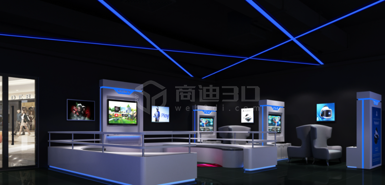 VR虛擬漫游體育博物館展廳設(shè)計(jì)