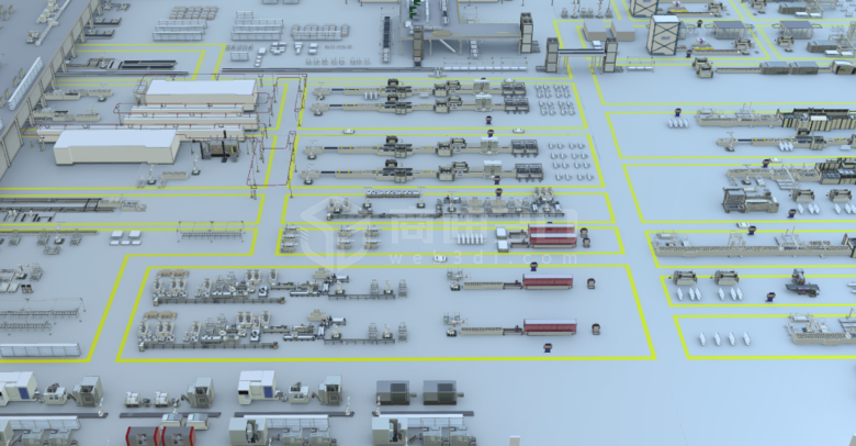 青島工業(yè)機(jī)械制造3d模型在線三維展示制作