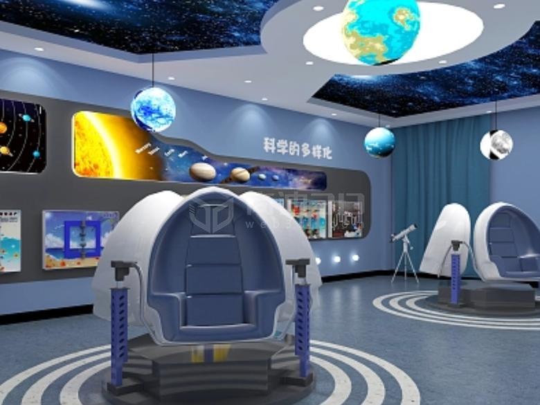 体验上海三维数字化3D虚拟科技馆的沉浸式科技体验