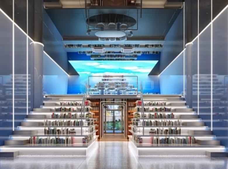 虚拟图书馆3D建模技术，打造深圳现代化个性3D虚拟图书馆