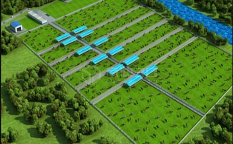 信阳市智慧农业3D可视化地图建模