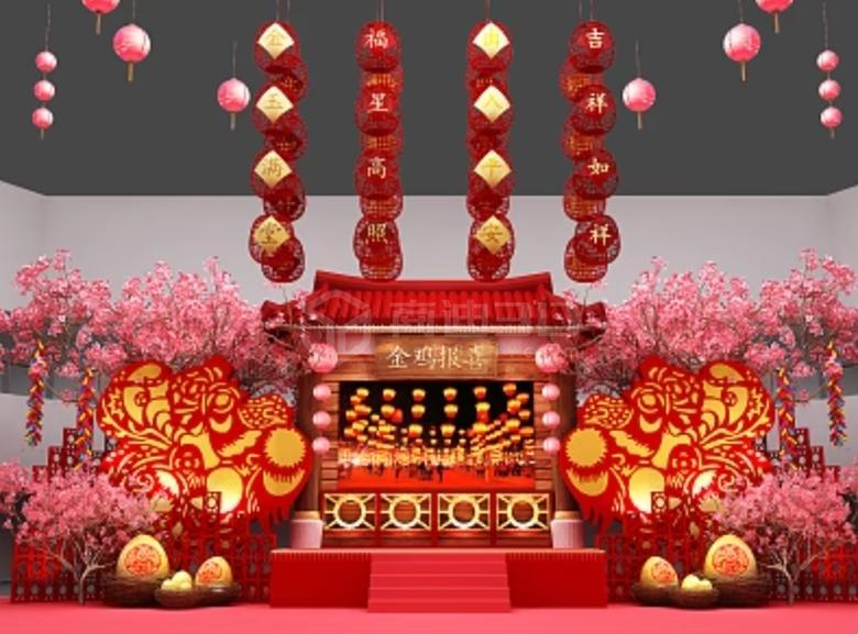 線上360°全景主題展，3D建模技術VR技術打造元旦鍾聲，共同邁入新年