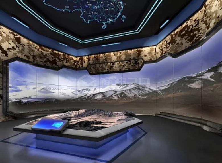 线上虚拟展厅，AR互动技术带你亲临数字沙盘世界！