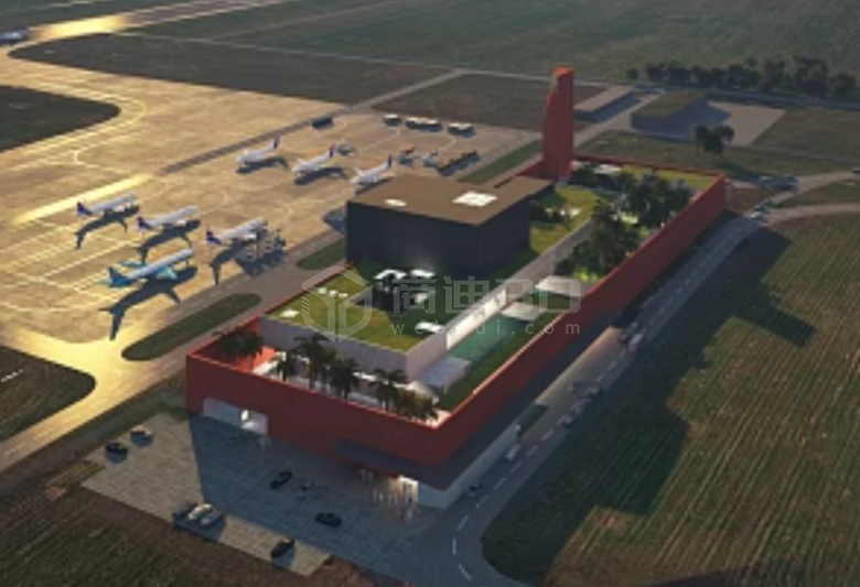 机场数据运输3D可视化建模
