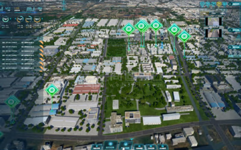 打造数字孪生园区：利用3d数据可视化模型实现智慧化运营
