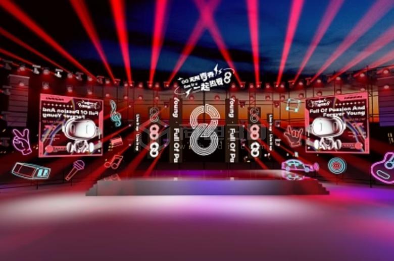 3D全景展示精彩演繹，還原線下慶典氛圍！