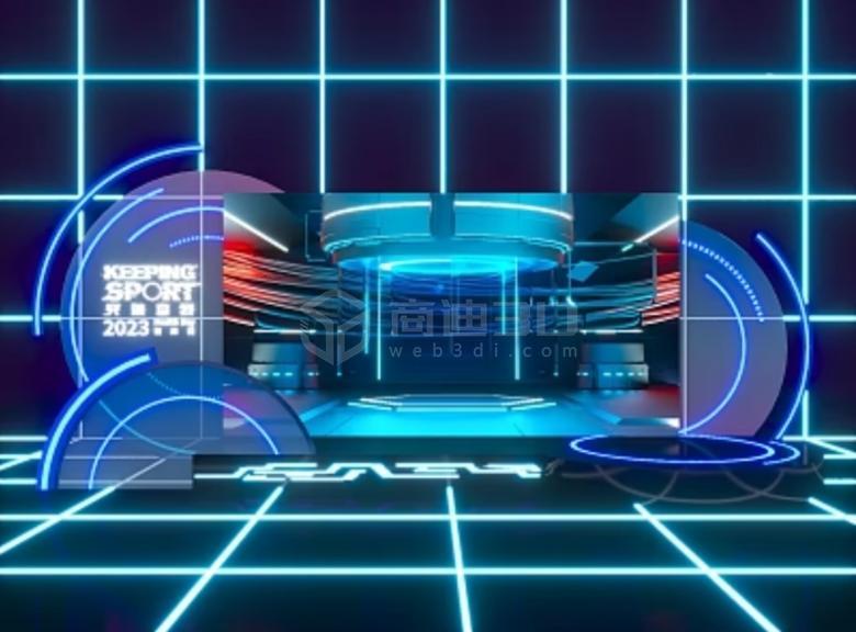 3D數字模型展示，呈現數字化世界的未來麵貌