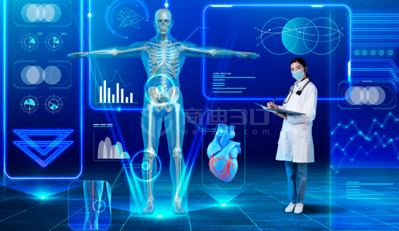 数字孪生3d可视化医疗物联网系统