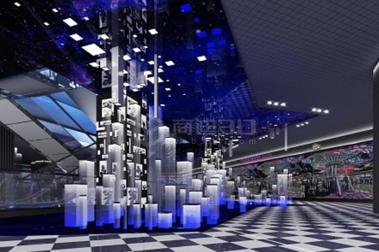 创意展厅设计 ， 带你领略未来科技与艺术的融合