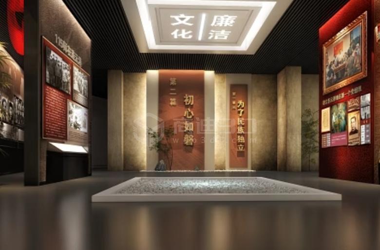 深圳黨建廉政展廳：利用三維建模技術打造的VR全景展廳