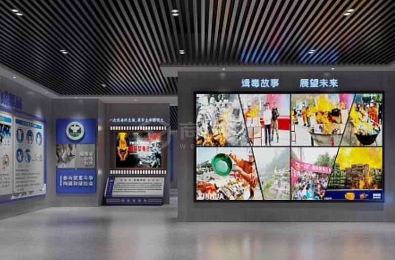 探索VR禁毒展廳效果圖：數字化展示引領禁毒宣傳新潮流