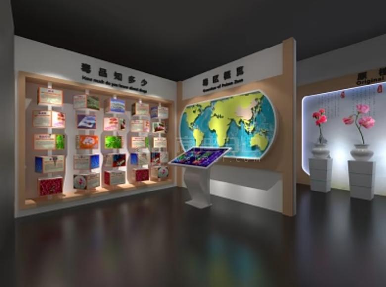 线上禁毒活动策划：3D建模打造禁毒线上教育展厅
