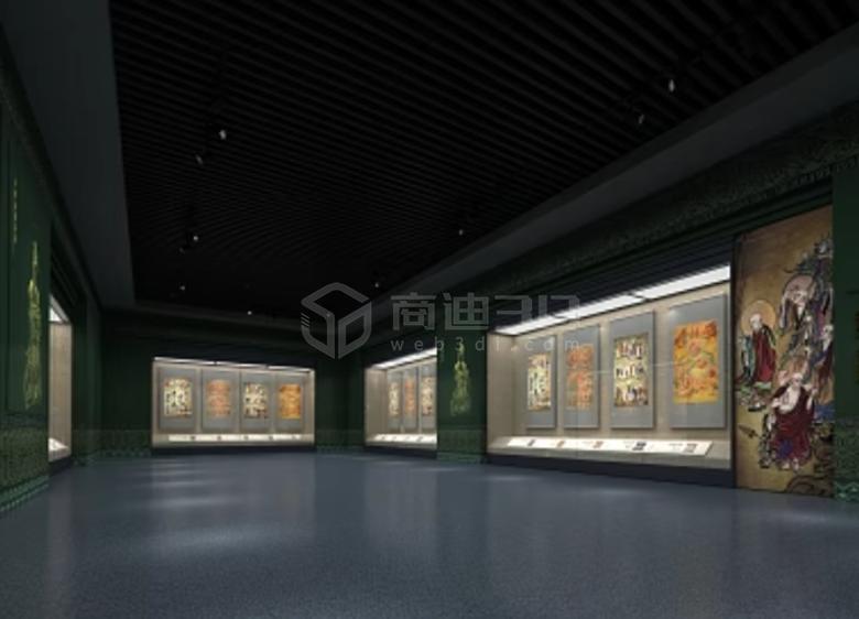 VR展馆技术赋能国画展览，线上展厅吸睛无数