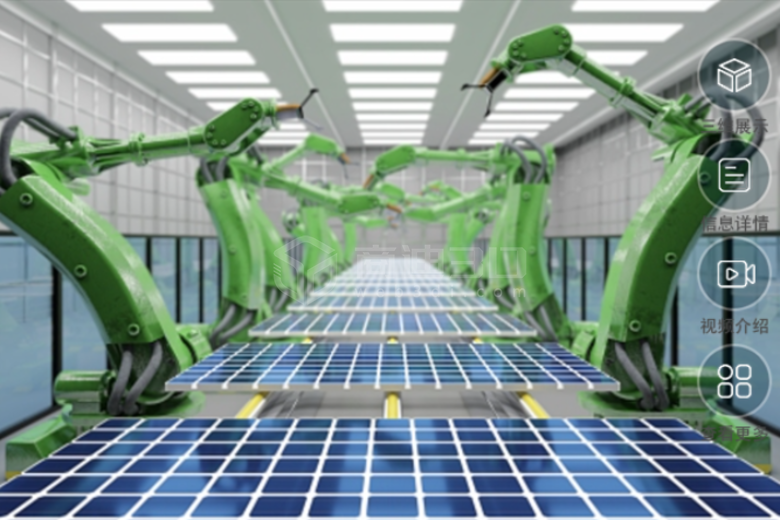 工业机械3d产品建模线上机器人设备三维展示