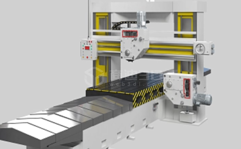3D销售选型-机械数控机床3D产品配置案例定制开发