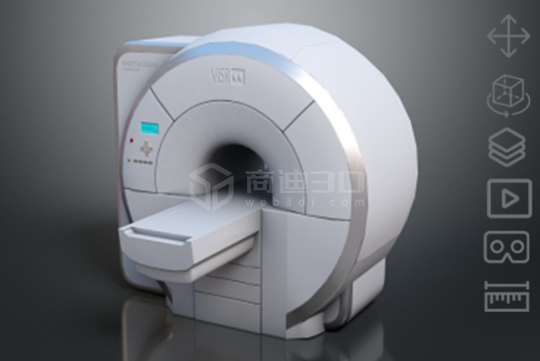 医疗3d扫描仪三维建模H5交互展示