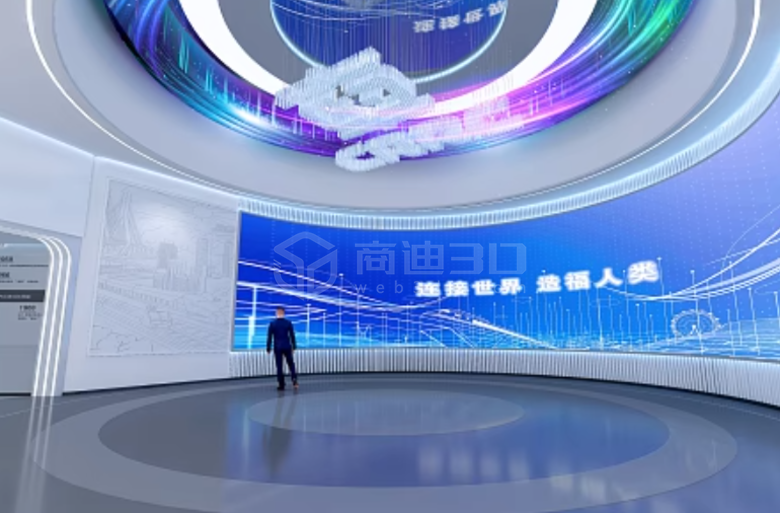 創新的3D技術，打造炫酷的3DVR全景企業展廳