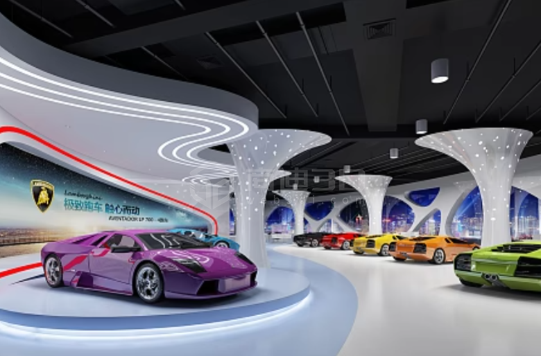 新能源汽車展銷會，雲端3D汽車、3DVR看車係統與汽車VR展館，引領未來