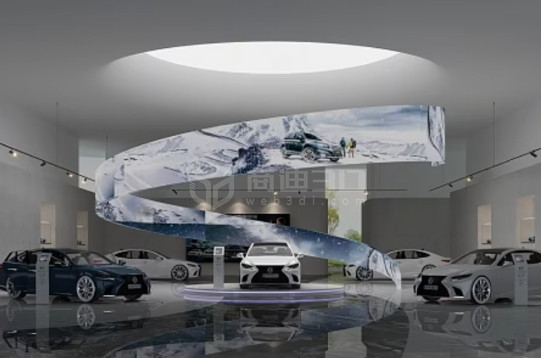數字汽車展館攜雲端3D汽車及3D看車技術，詮釋汽車科技魅力