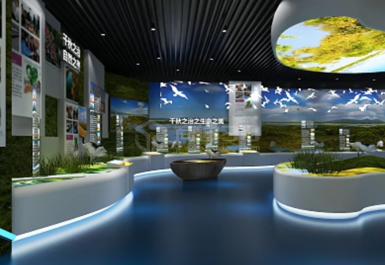 线上高新科技种植业展示展厅，3D技术呈现逼真效果