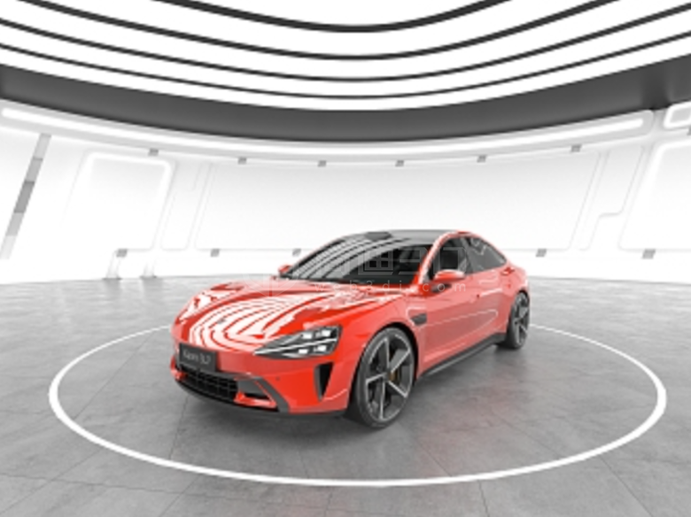 web3d小米汽车可交互H5三维VR模型展示