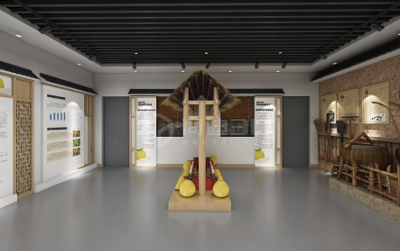 傳統農業展廳與農耕文化展廳共融，3D技術數字化呈現新風貌
