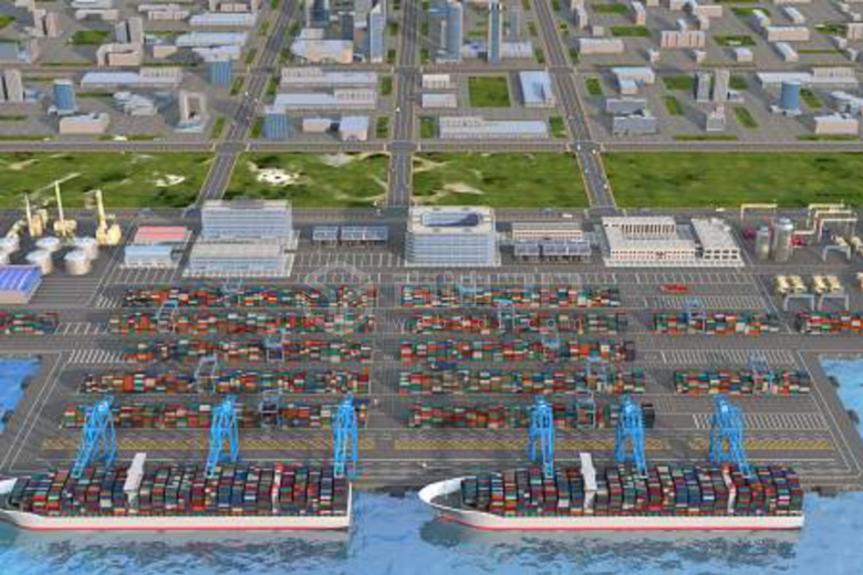 港口3d数字建模