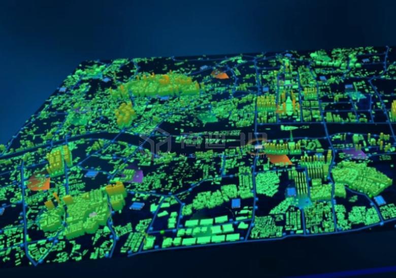 银川智慧城市3D可视化地图建模