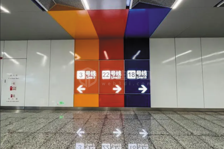 VR全景视频拍摄地铁站在线三维展示