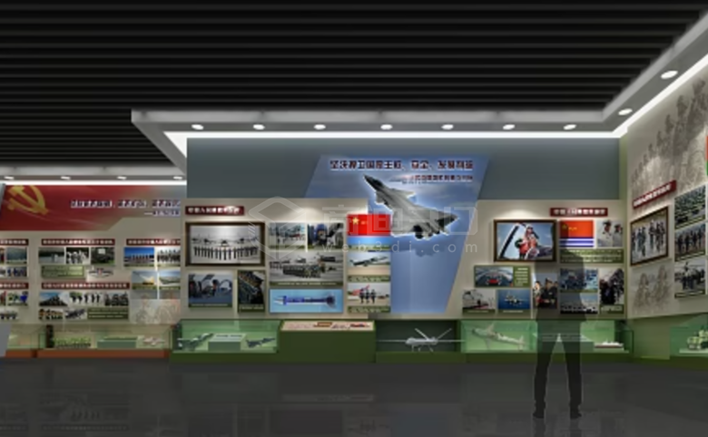 走进军事VR互动展示展厅，VR技术展现强大军事力量风采