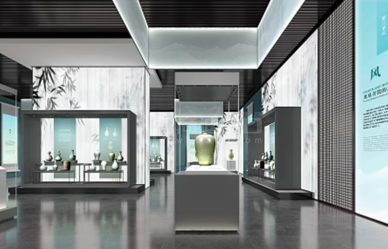 陶瓷3D博物馆的线上VR展厅，呈现陶瓷文化盛宴